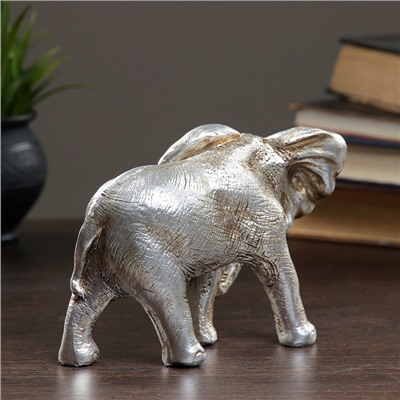 Фигура "Слон" серебро 18х9х13см