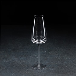 Бокал стеклянный для вина Magistro «Амьен», 280 мл, 23,1×6,3×4 см