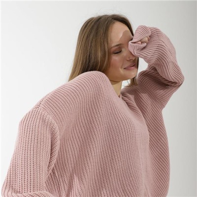 Пуловер женский SL, 42-44, пудровый
