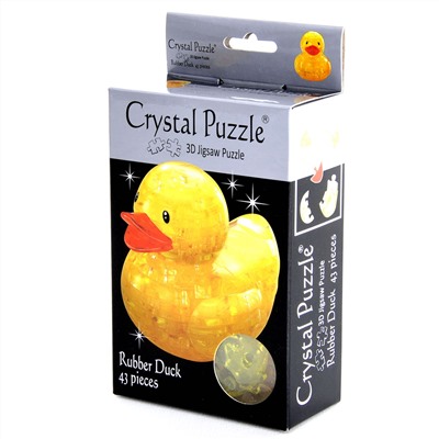Crystal Puzzle Уточка золотая, 3D-головоломка