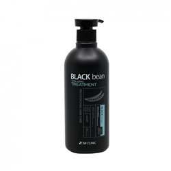 3W CLINIC Маска для волос ЧЕРНАЯ ФАСОЛЬ Black Bean Vitalizing Treatment, 500 мл