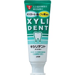 Зубная паста "XYLIDENT" с фтором и ксилитолом, укрепляет зубную эмаль 120 г (туба)