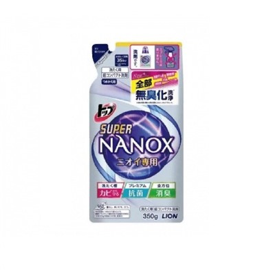 Гель для стирки "TOP Super NANOX" (концентрат для контроля за неприятными запахами) 350 г,