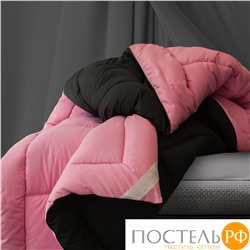 Одеяло 'Sleep iX' MultiColor 250 гр/м, 140х205 см, (цвет: Черный+Теплый розовый) Код: 4605674191410
