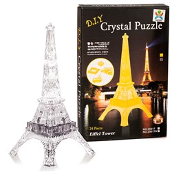 Yuxin 3D-Пазл "Эйфелева Башня" Дымчатая Crystal Puzzle
