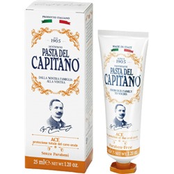 Pasta del Capitano Зубная паста 1905 Vitamins ACE / 1905 С комплексом витаминов A,C,E 25 мл