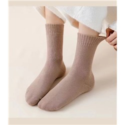 Яркие и цветные | Махровые носки "Уютная зима"