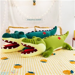 Мягкая игрушка-обнимашка КРОКОДИЛ-2 80 см (ВЫБОР ЦВЕТА) croc-80, croc-80-green, croc-80-lightgreen
