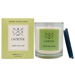 Свеча ароматическая Lacrosse, Зеленый чай и лайм, 60 ч