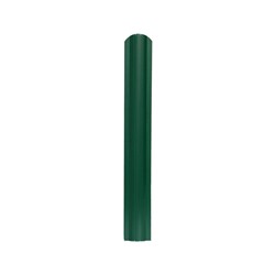 Штакетник пластиковый, ширина 8 см, высота 60 см, набор 10 шт, цвет хаки
