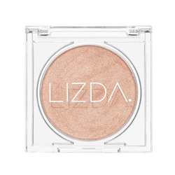 LIZDA Хайлайтер для лица глянцевый ROSE CORAL #02 Glossy Fit Highlighter, 4 гр