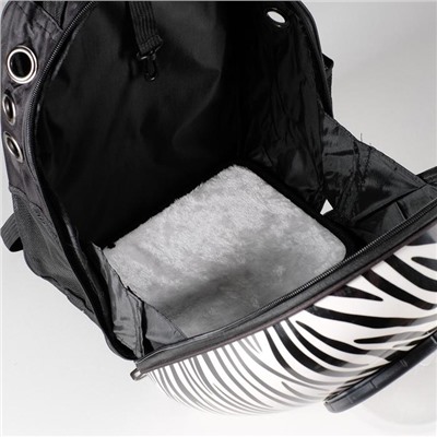 Рюкзак для переноски животных с окном для обзора, 32 х 25 х 42 см