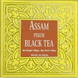 Bharat Bazaar Чай Ассам Пекое черный крупный лист Assam Pekoe Black long leaf Tea 100г