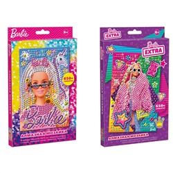 Алмазная мозаика Barbie, 10*15см, ассорти
