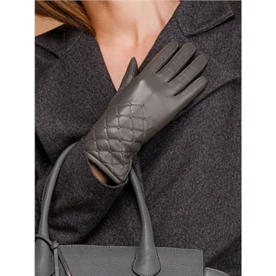 Перчатки женские ш+каш. HP01070-sh grey