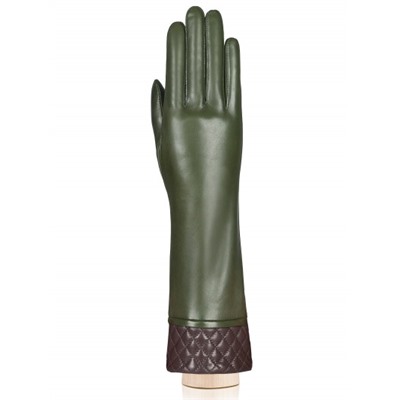 Перчатки женские ш+каш. HP91300 olive/d.brown
