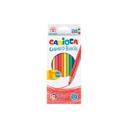 Карандаши цветные Carioca 12цв., заточен., картон, европодвес