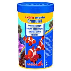 Корм Sera Marin Granulat для морских рыб, 250 мл