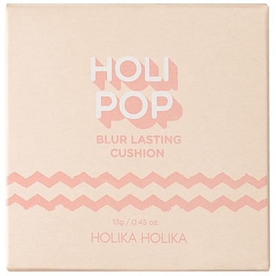 Матирующий кушон Holi Pop Blur Lasting Cushion SPF50+ PA+++, тон 01, светло-бежевый, 13 г