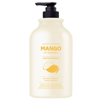 Pedison Маска для волос МАНГО Institut-Beaute Mango Rich LPP Treatment, 500 мл