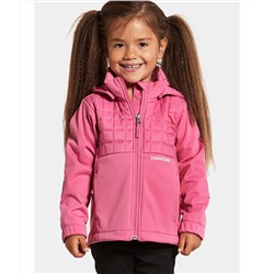 BRISKA Куртка детская 667 неоновый розовый