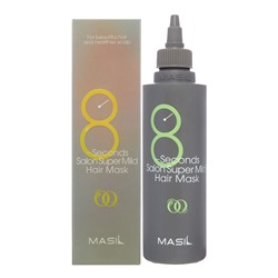 MASIL Маска для ослабленных волос ВОССТАНАВЛИВАЮЩАЯ Masil 8 Seconds Salon Super Mild Hair Mask, 200 мл