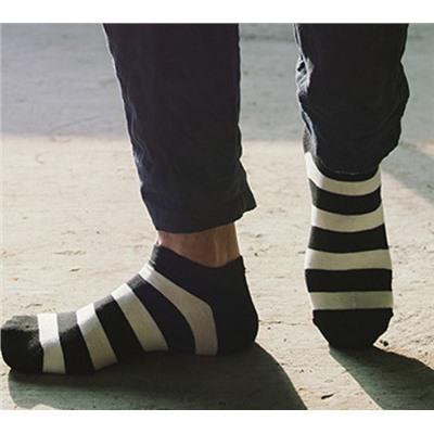 Набор мужских носков «Черно-белые», 4 пары