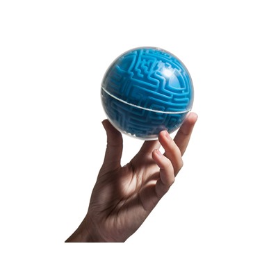 Puzzle 3D-Лабиринт «Удивительный шар», синий (сложность 3/3)