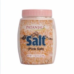 Patanjali Pink Salt  Sendha Namak Гималайская розовая соль 500г