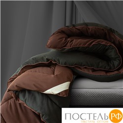 Одеяло 'Sleep iX' MultiColor 250 гр/м, 140х205 см, (цвет: Темно-коричневый+Черный) Код: 4605674071477