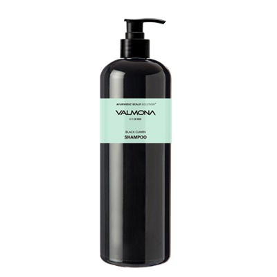 VALMONA Шампунь для волос АЮРВЕДА Ayurvedic Scalp Solution Black Cumin Shampoo, 480 мл