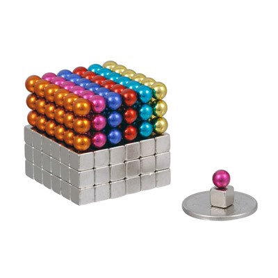 Forceberg Forceberg Cube 216шт, 5мм, 108 стальные кубки + 108 шарики 6 цветов