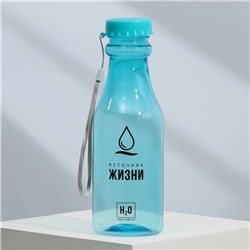 Бутылка для воды «Источник жизни», 550 мл
