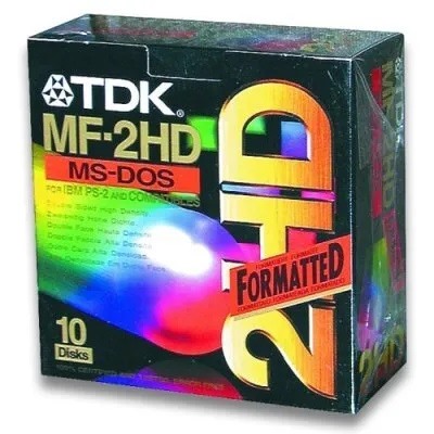 Дискета 3.5, 1.44 мб, TDK MF-2HD-PL 2HD, 10 шт