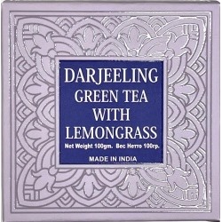 Bharat Bazaar Чай Дарджилинг Зелёный С Лемонграссом Darjeeling Green Tea With Lemongrass 100г