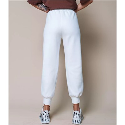 Спортивные брюки #КТ6662, белый