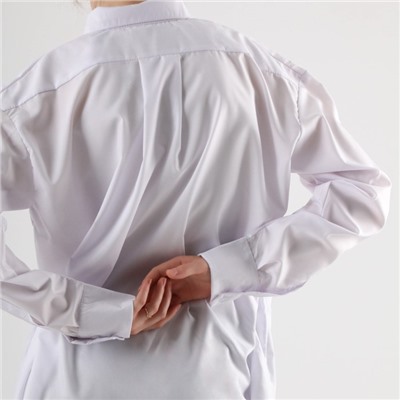 Рубашка базовая SL, оверсайз 46-48, белый