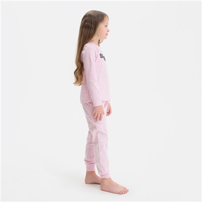 Пижама детская для девочки KAFTAN Sister, р.30 (98-104), розовый