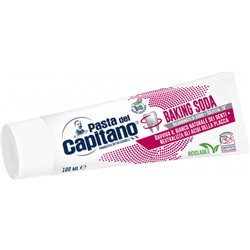 Pasta del Capitano Зубная паста Baking Soda / Для деликатного отбеливания с содой 100 мл