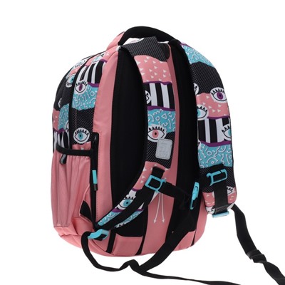 Рюкзак школьный Kite Education teens, 40 х 30 х 17,5 см, эргономичная спинка, розовый