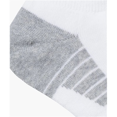 Мужские носки укороченные Atlantic, 1 пара в уп., хлопок, белые, MC-004