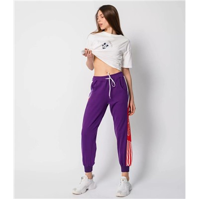 Спортивные брюки #6132, фиолетовый
