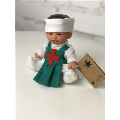 Кукла Джестито"Профессии", медсестра, 18 см, арт. 202U-4