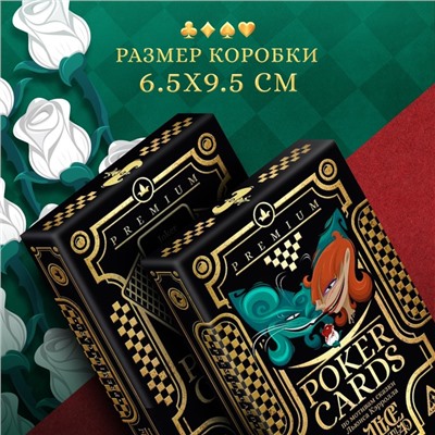 Карты игральные «Poker cards Alice in wonderland», 54 карты, 18+