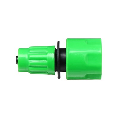 Коннектор, для чудо-шланга 10 мм, быстросъёмное соединение, рр-пластик