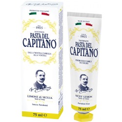Pasta del Capitano Зубная паста 1905 Sicily Lemon / 1905 Сицилийский Лимон 75 мл