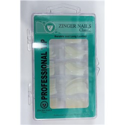 Ногти накладные типсы Zinger NAIL-07 curve