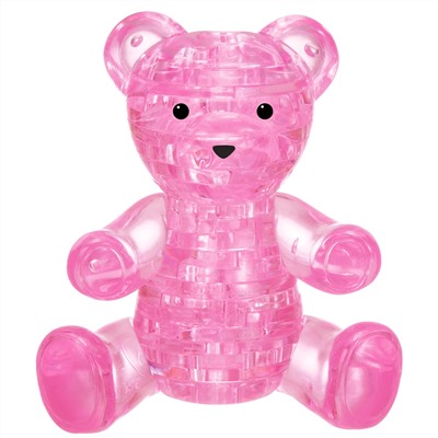 Yuxin 3D-Пазл "Медвежонок" Розовый Crystal Puzzle