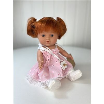 Кукла-пупс девочка в платье, рыжеволосая, 30 см , арт. 30000U-5