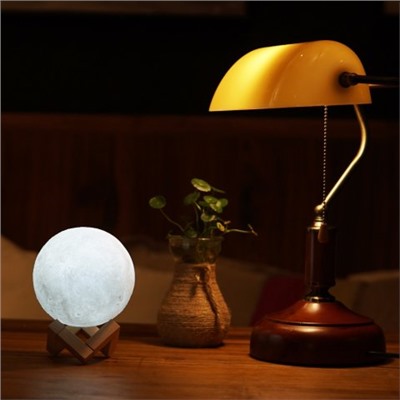 SFERO Лампа-ночник "Луна мини " (3 цвета) с тактильным управлением